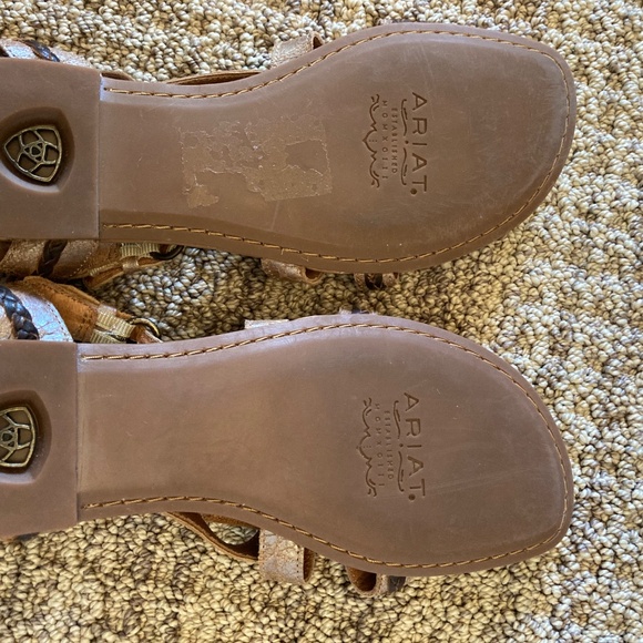 Gladiator sandals by Ariat, nwot - Picture 3 of 3